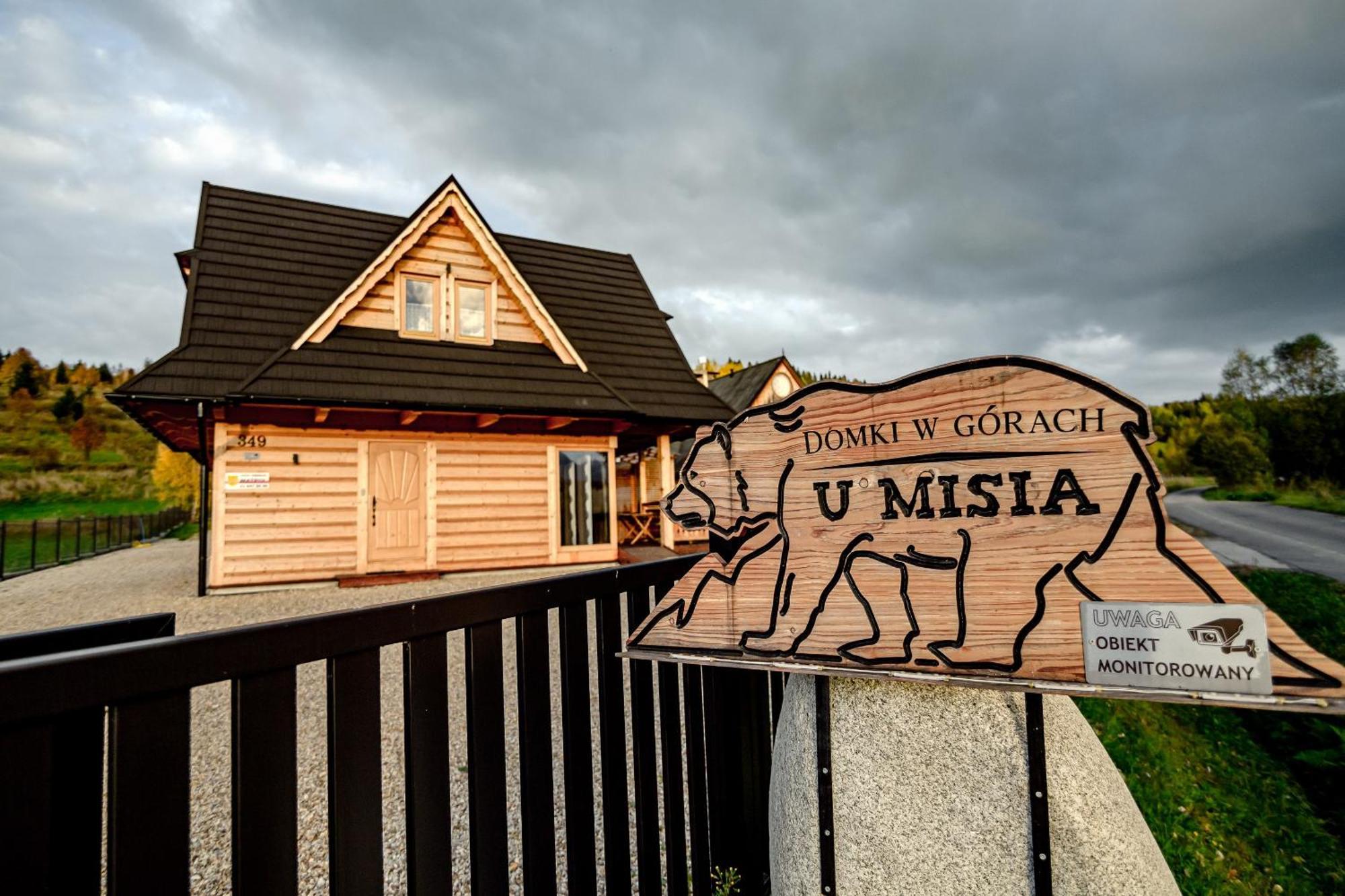 Domki W Gorach "U Misia" Jurgów Exteriör bild